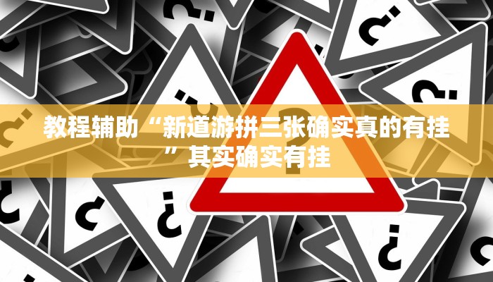 教程辅助“新道游拼三张确实真的有挂”其实确实有挂