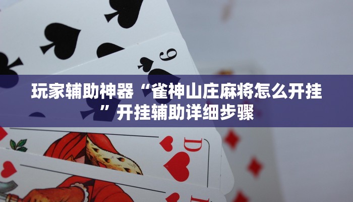玩家辅助神器“雀神山庄麻将怎么开挂”开挂辅助详细步骤