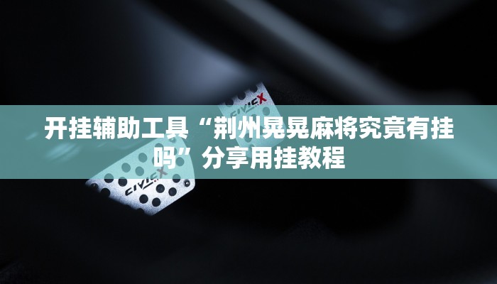 开挂辅助工具“大众互娱可以开挂吗”通用版下载教程
