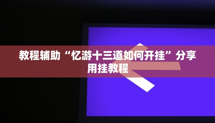 教程辅助“天胡荽开挂透视”其实确实有挂