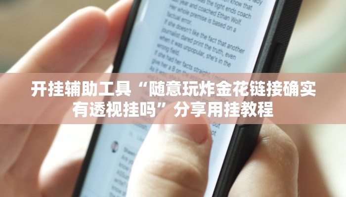 教程辅助“天天开心王国辅助”开挂(透视)辅助教程