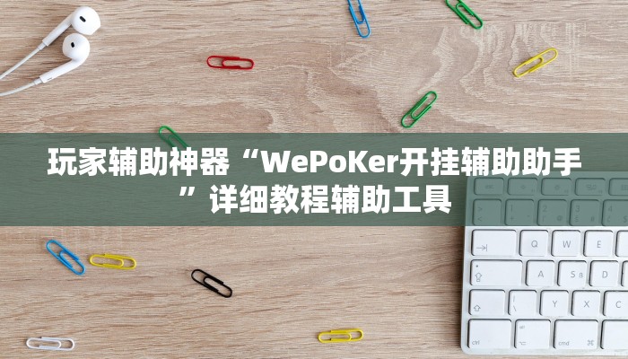 玩家辅助神器“WePoKer开挂辅助助手”详细教程辅助工具