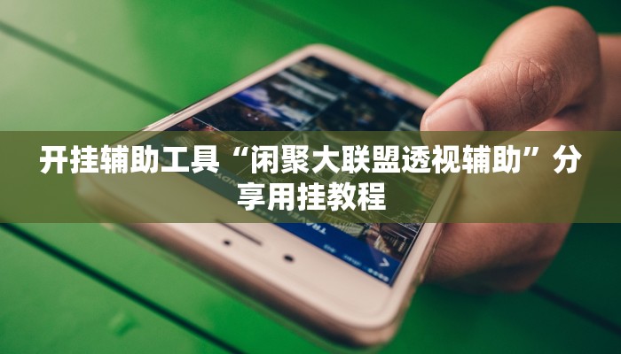 开挂辅助工具“闲聚大联盟透视辅助”分享用挂教程 开挂辅助工具“闲聚大联盟透视辅助”分享用挂教程