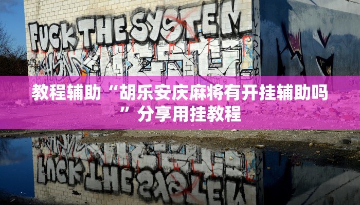教程辅助“胡乐安庆麻将有开挂辅助吗”分享用挂教程