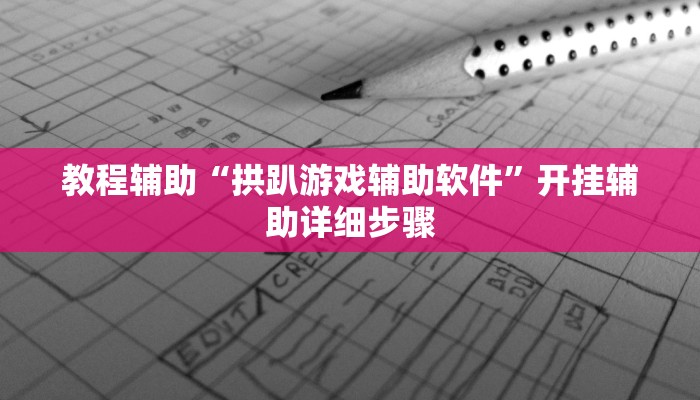 教程辅助“拱趴游戏辅助软件”开挂辅助详细步骤