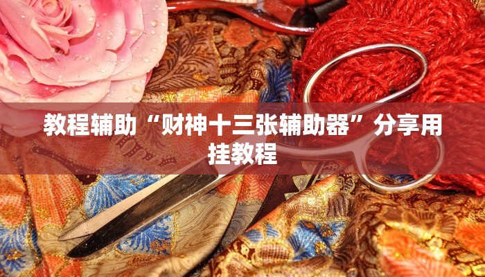 教程辅助“财神十三张辅助器”分享用挂教程 教程辅助“财神十三张辅助器”分享用挂教程