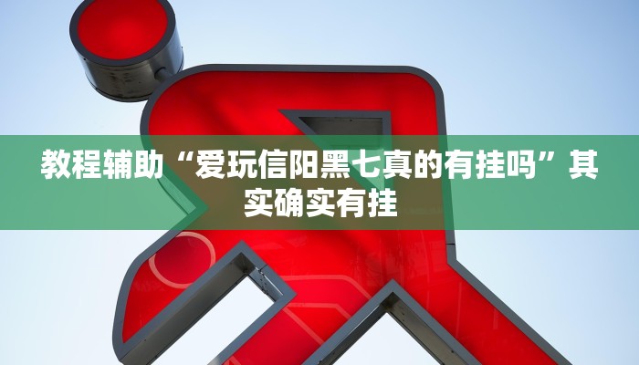 教程辅助“爱玩信阳黑七真的有挂吗”其实确实有挂