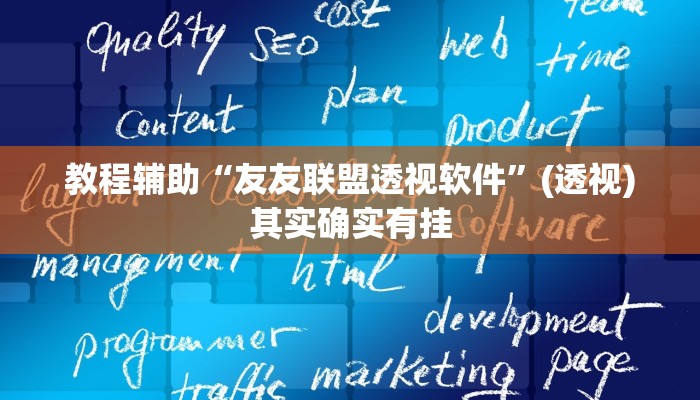 教程辅助“友友联盟透视软件”(透视)其实确实有挂