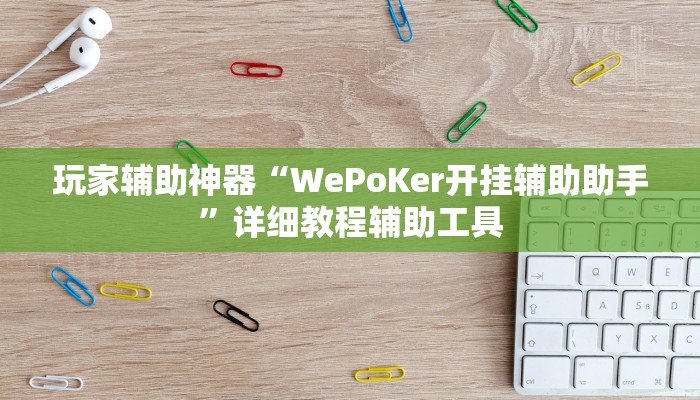 玩家辅助神器“WePoKer开挂辅助助手”详细教程辅助工具