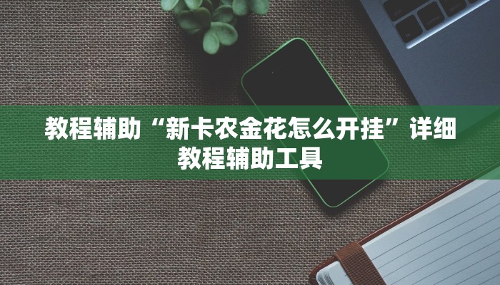 教程辅助“新卡农金花怎么开挂”详细教程辅助工具
